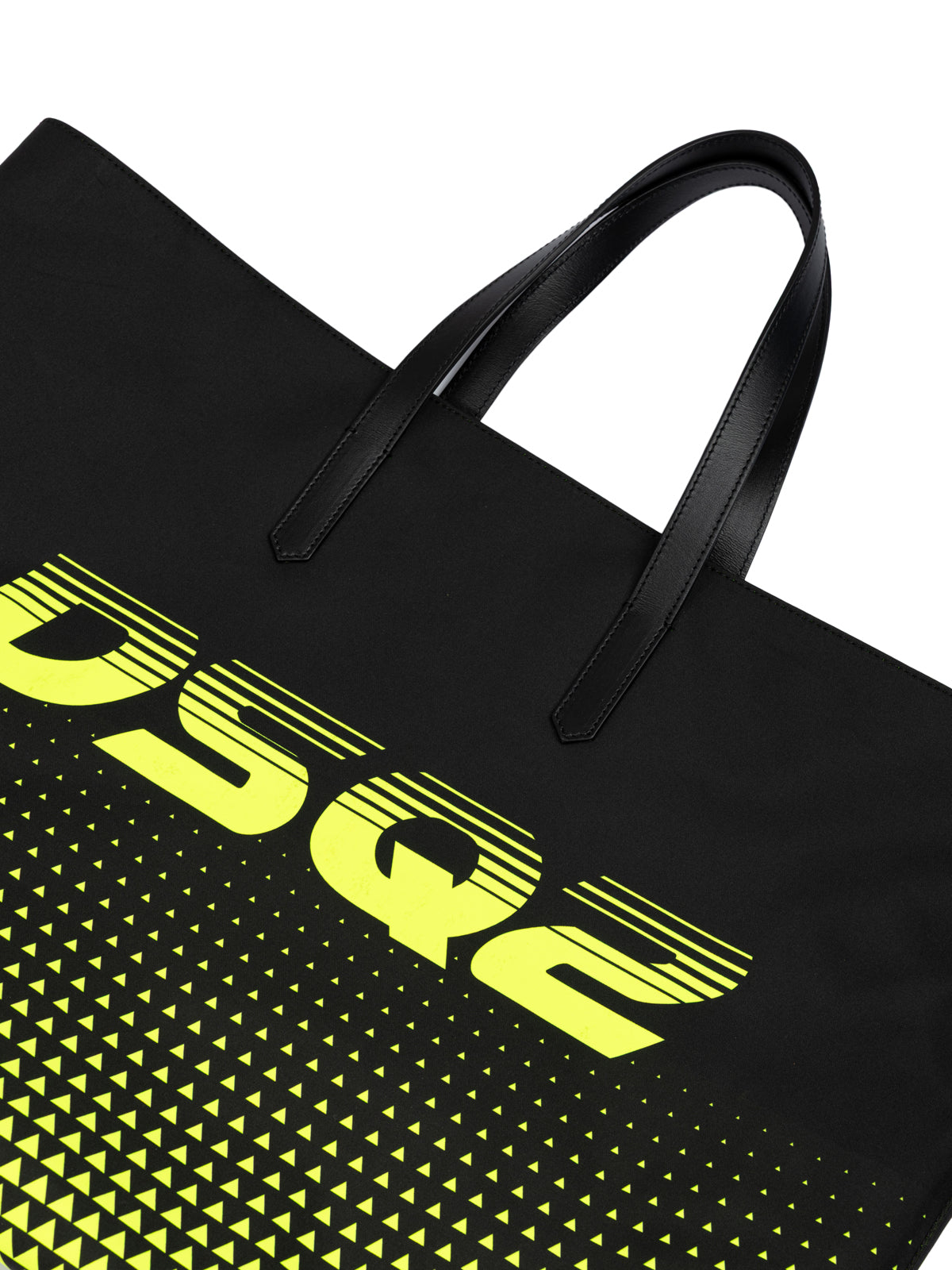 Dsquared² Bicolour Polyester Logo Shopping Bag LUNESCAPE