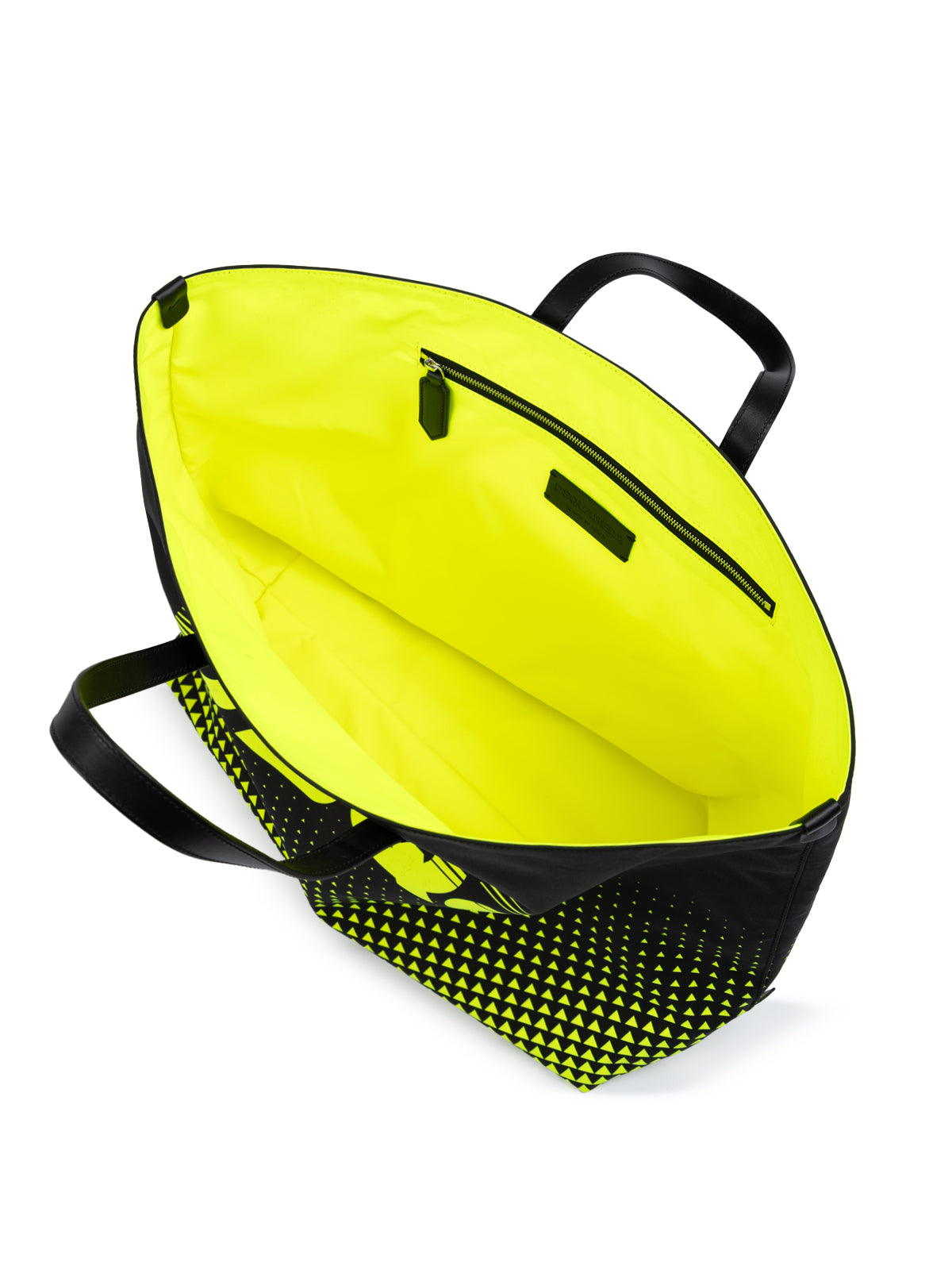 Dsquared² Bicolour Polyester Logo Shopping Bag LUNESCAPE