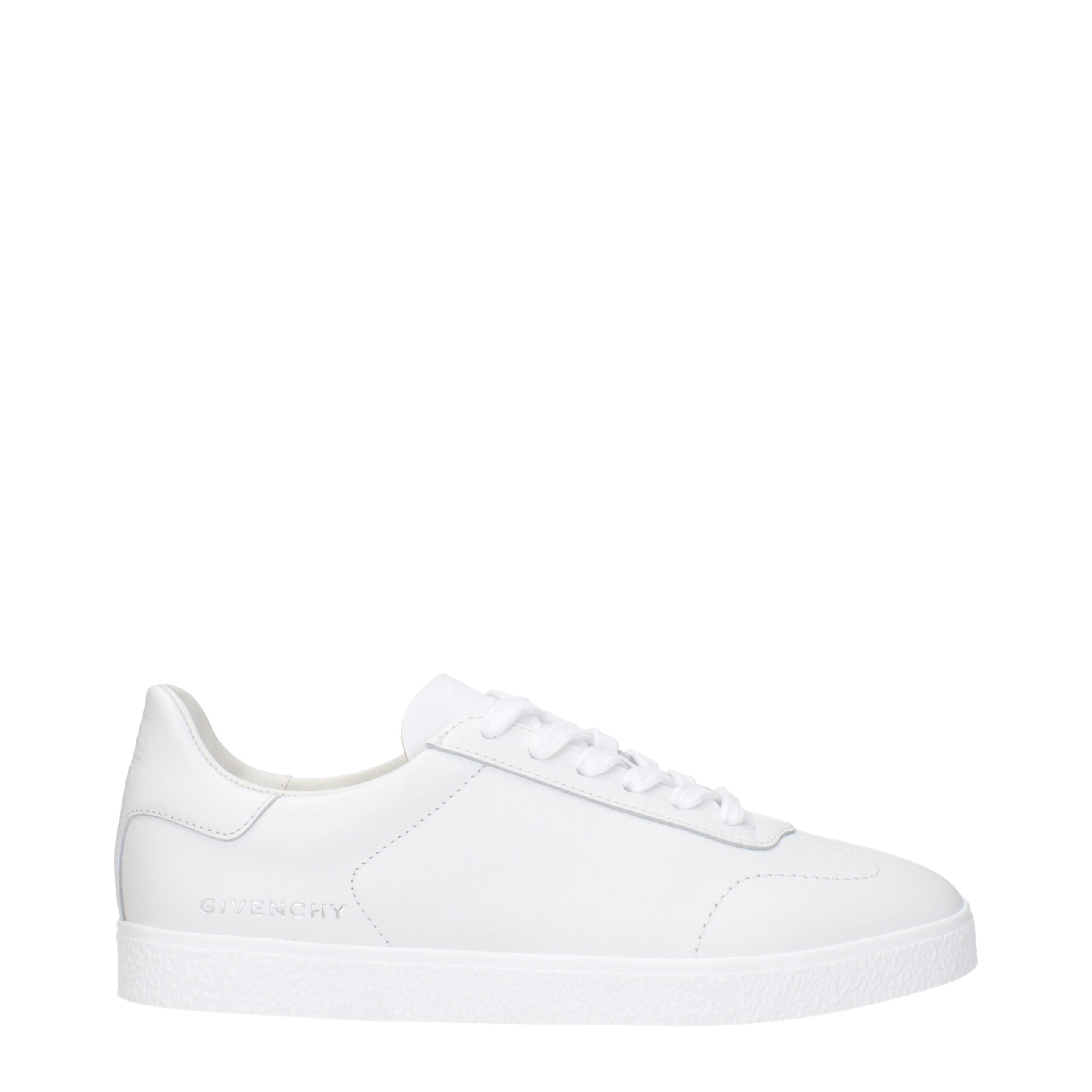 Givenchy White Leather Low Tops LUNESCAPE