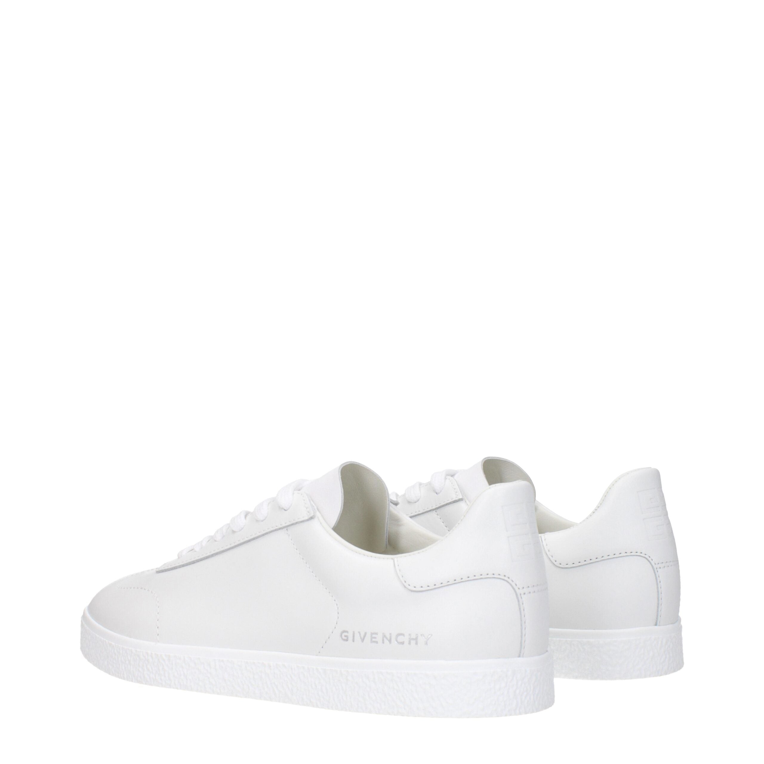 Givenchy White Leather Low Tops LUNESCAPE