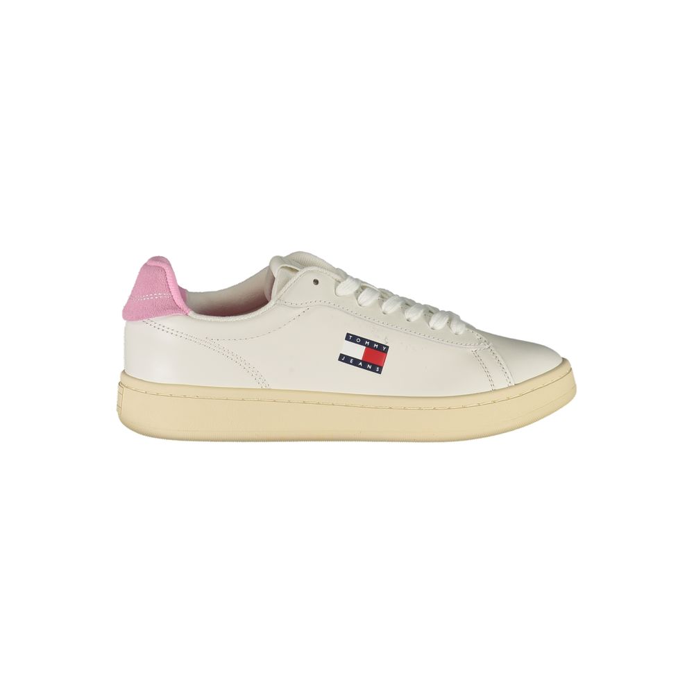 Tommy Hilfiger Bianco Polyurethane Women Sneaker LUNESCAPE