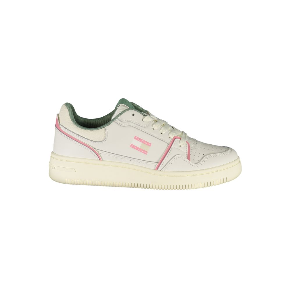 Tommy Hilfiger Bianco Poliuretano Donna Sneaker LUNESCAPE