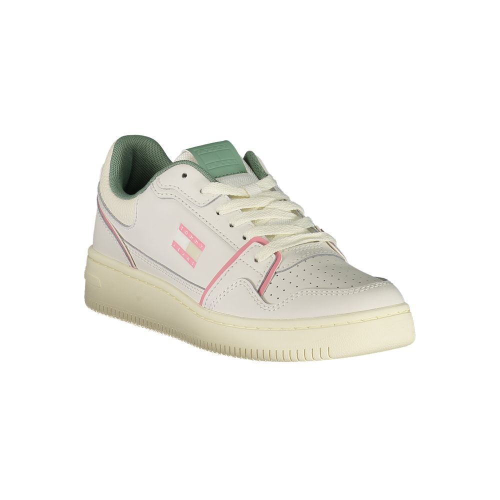 Tommy Hilfiger Bianco Poliuretano Donna Sneaker LUNESCAPE