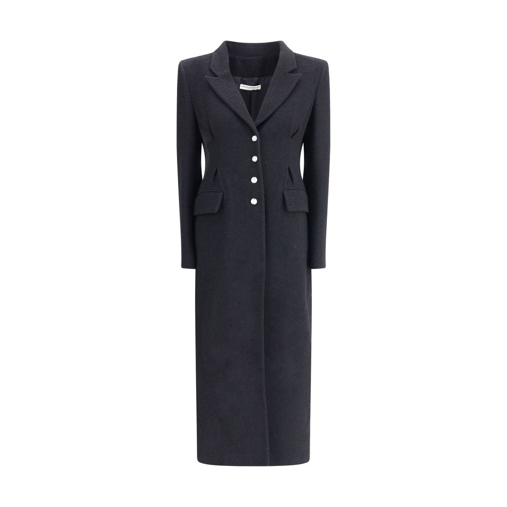Alessandra Rich Tweed long Coat LUNESCAPE