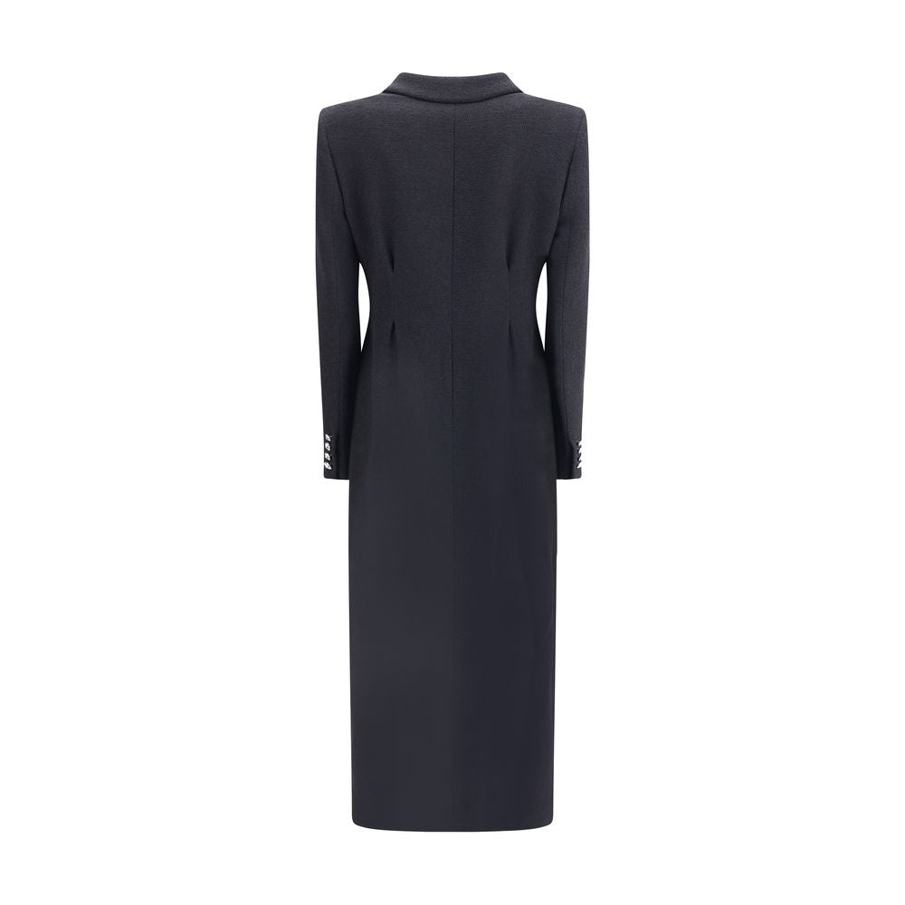 Alessandra Rich Tweed long Coat LUNESCAPE