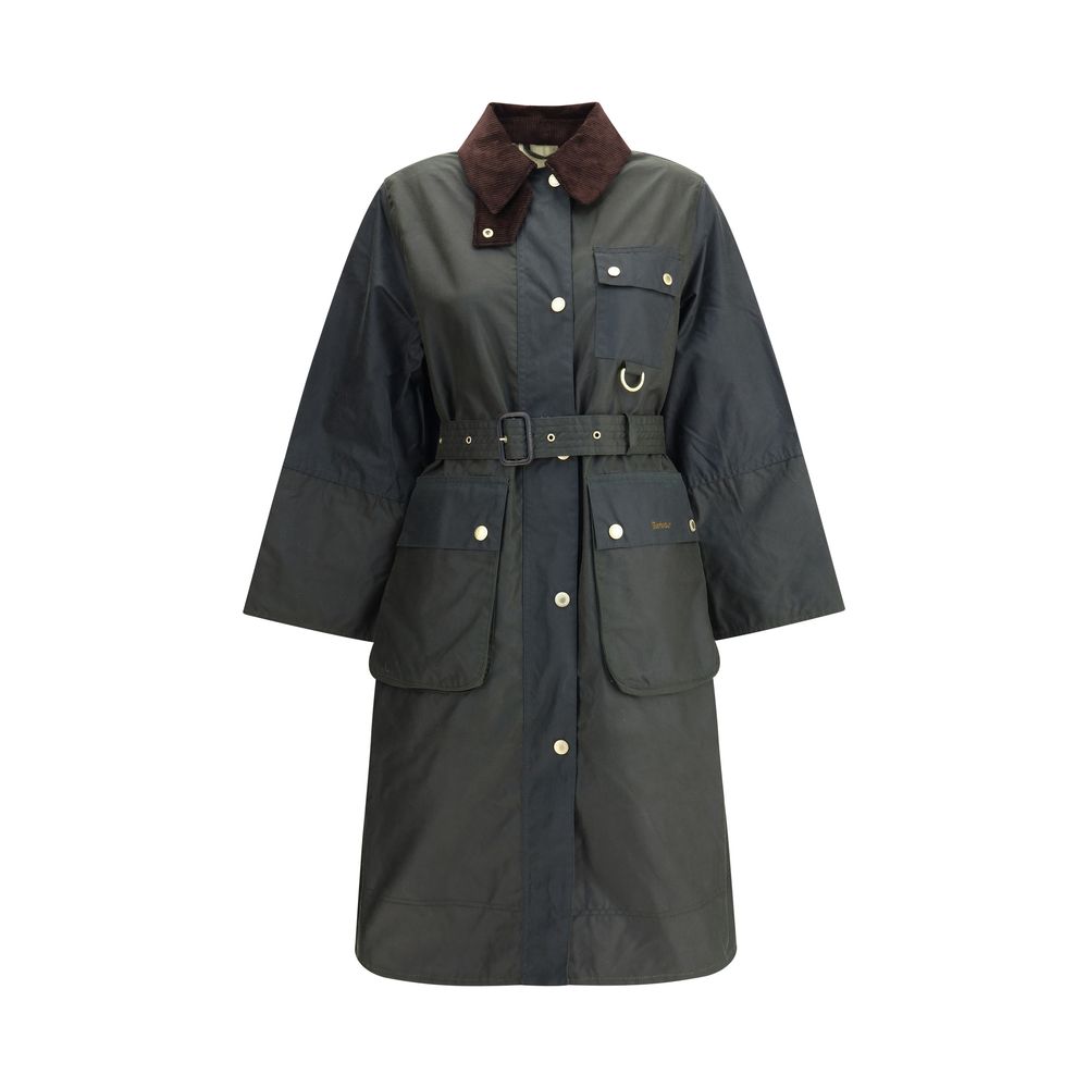 Barbour Milda waxed Trench Coat LUNESCAPE