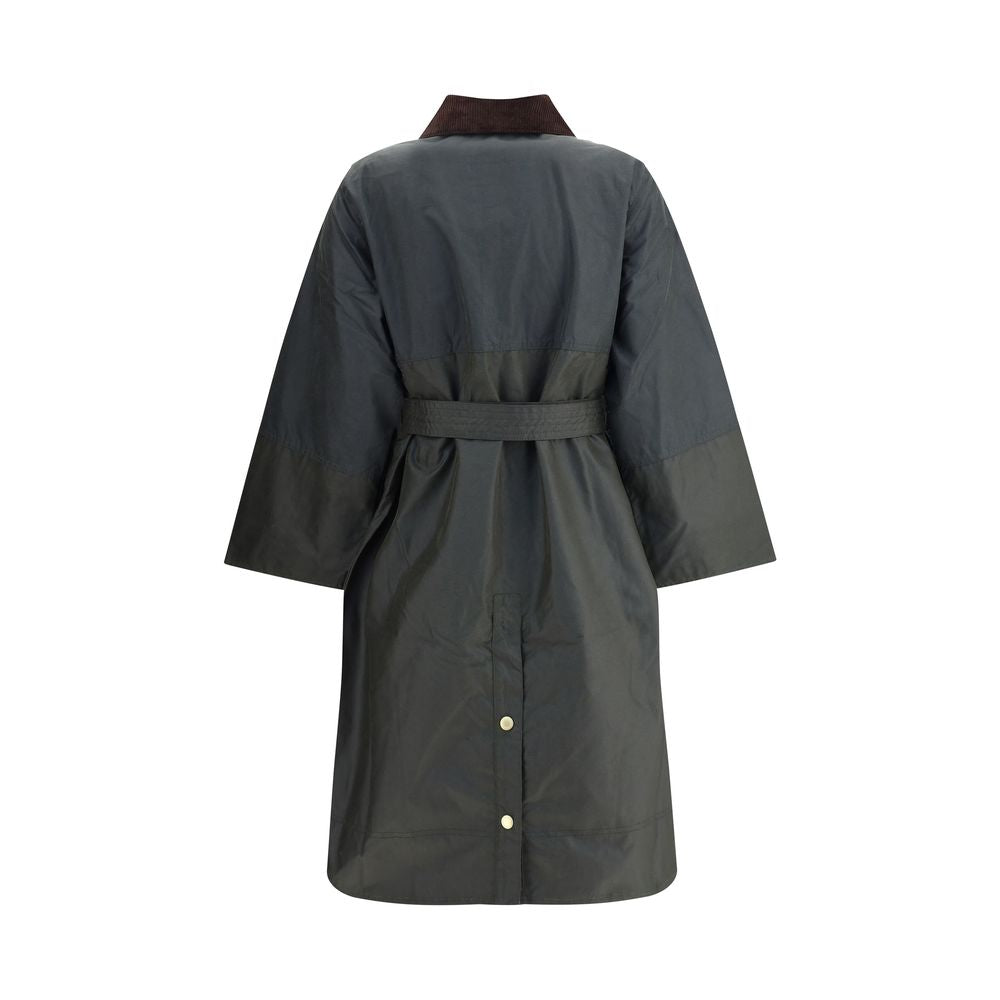 Barbour Milda waxed Trench Coat LUNESCAPE