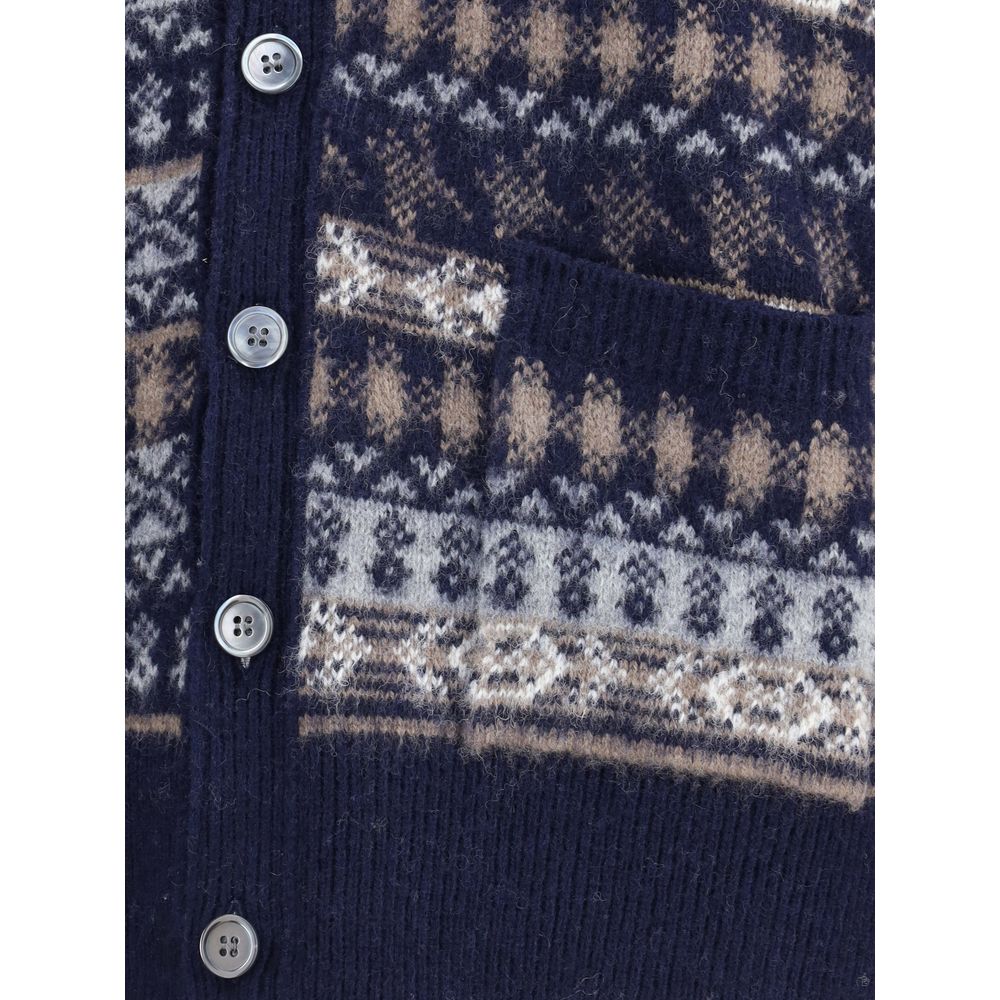 Thom Browne Fair Isle Cardigan LUNESCAPE