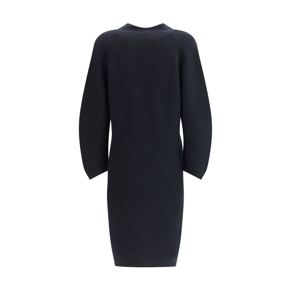 Forte_Forte Long ribbed cashmere Cardigan LUNESCAPE