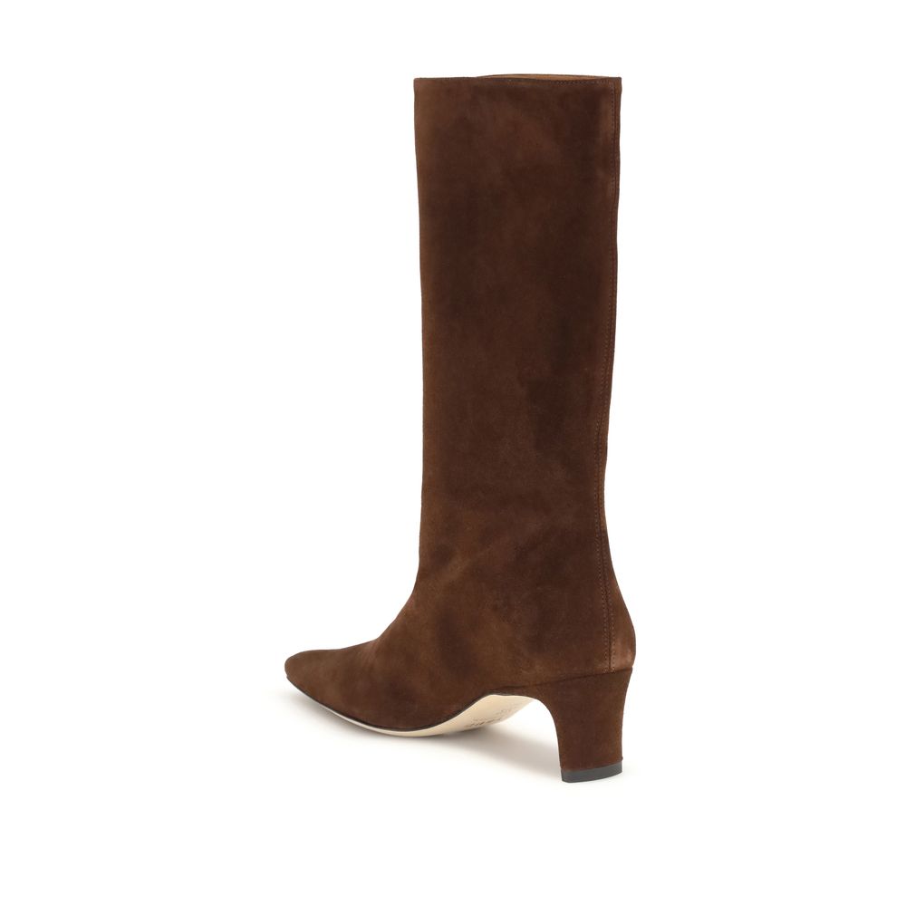 Staud Suede Wally Boots LUNESCAPE