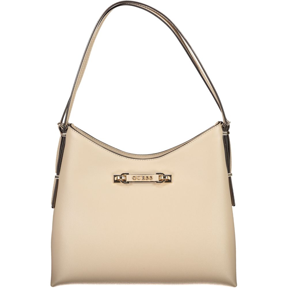 Guess Jeans Beige Poliuretano Women Handbag LUNESCAPE