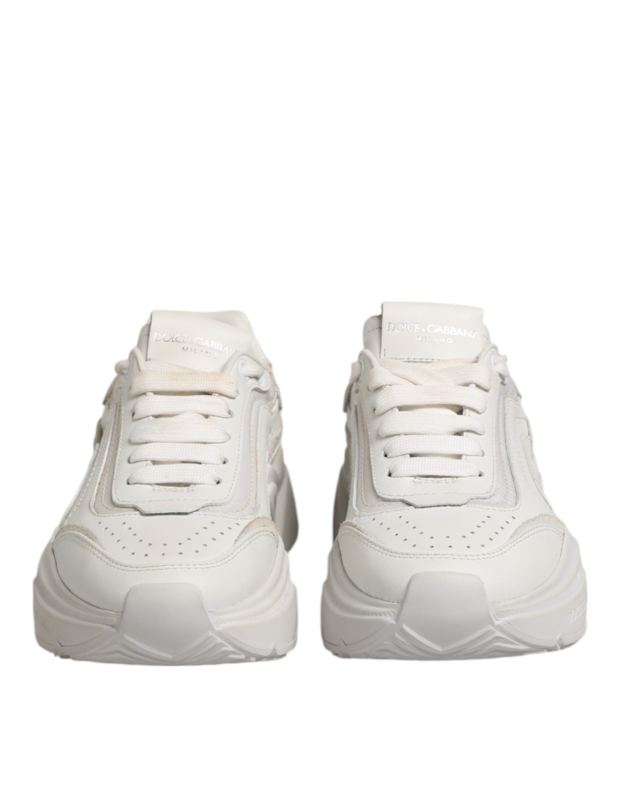 Dolce & Gabbana White Daymaster Low Top Sneaker Shoes LUNESCAPE