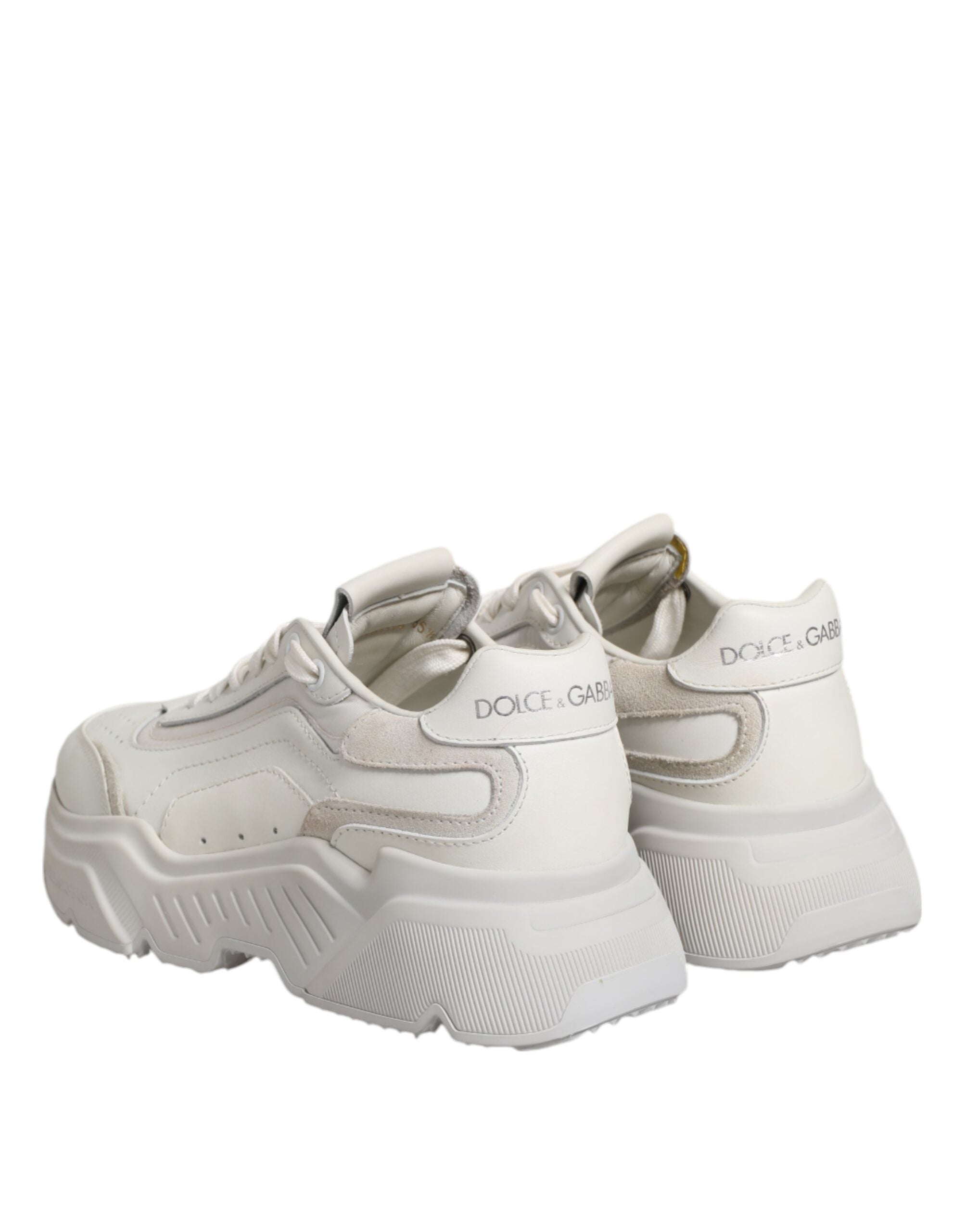 Dolce & Gabbana White Daymaster Low Top Sneaker Shoes LUNESCAPE