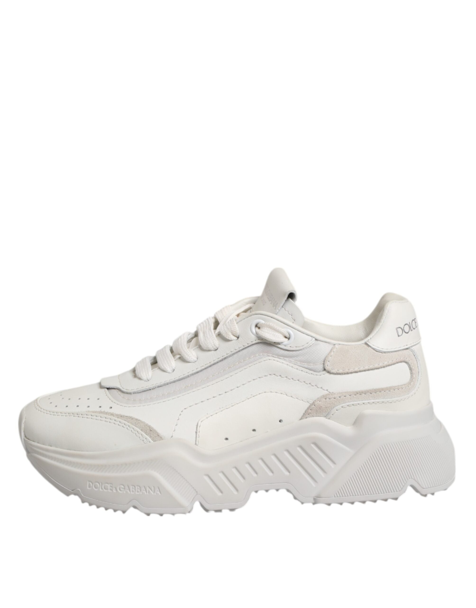 Dolce & Gabbana White Daymaster Low Top Sneaker Shoes LUNESCAPE