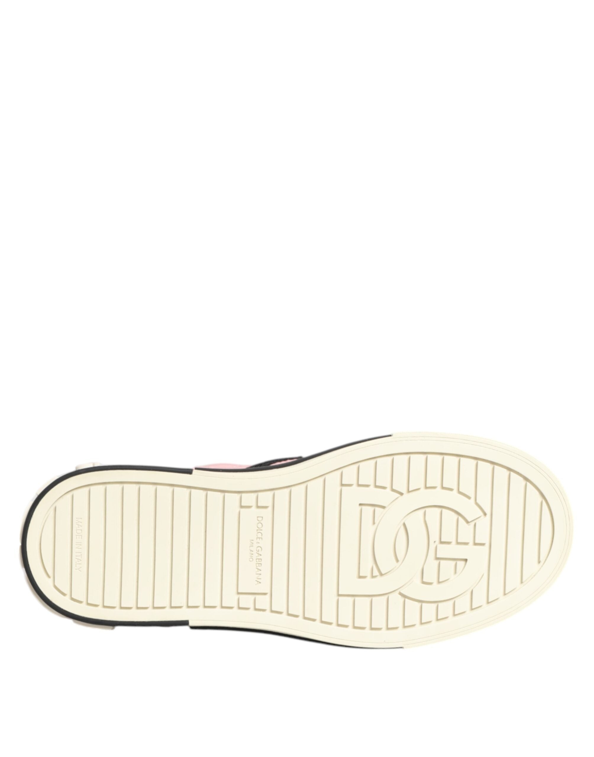 Dolce & Gabbana Pink Quilted Nylon Slip-On Sneaker Shoes LUNESCAPE