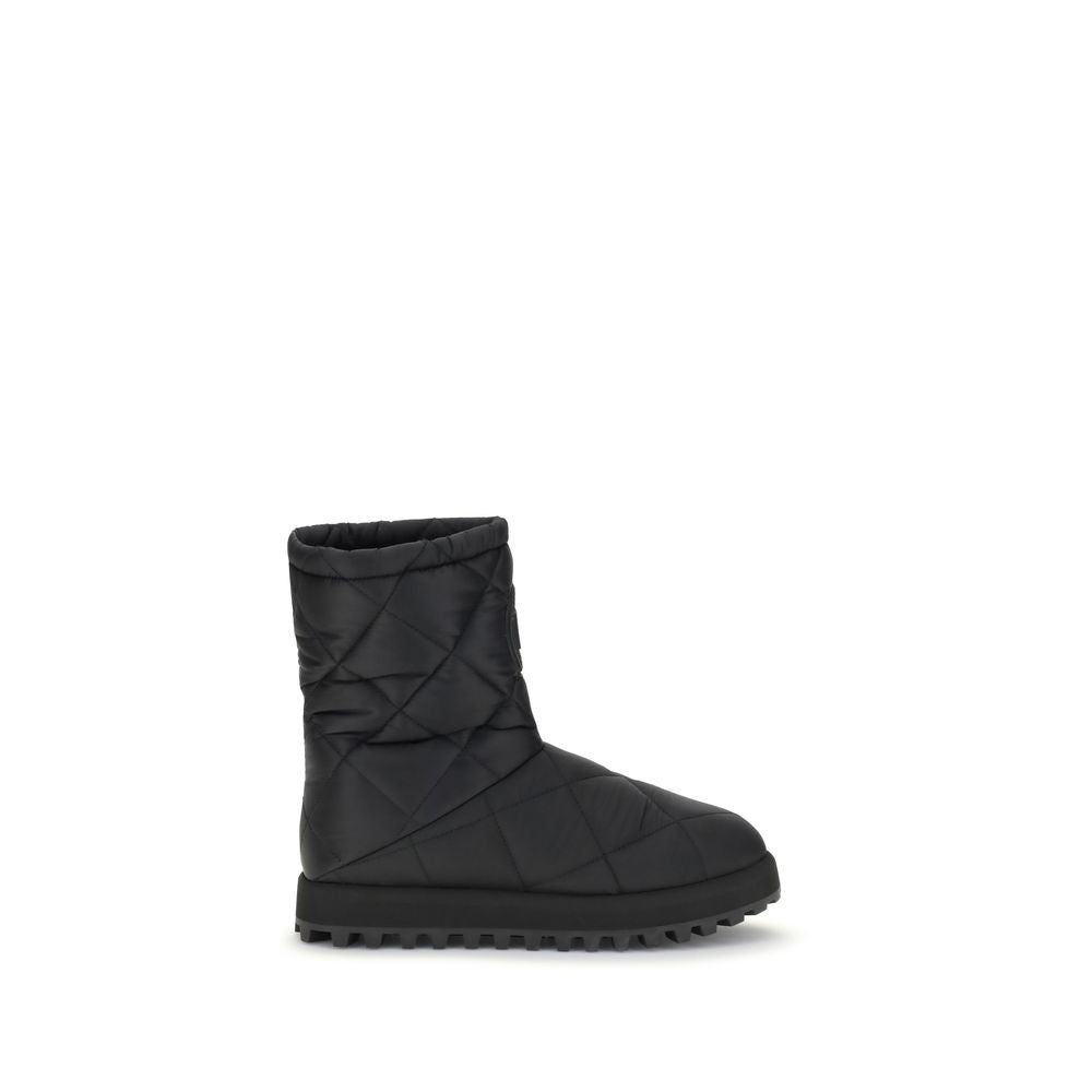 Dolce & Gabbana Black Polyamide Boots LUNESCAPE