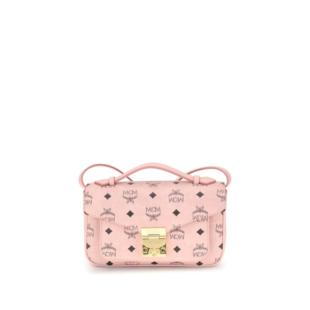 MCM Handbag in printed faux leather LUNESCAPE