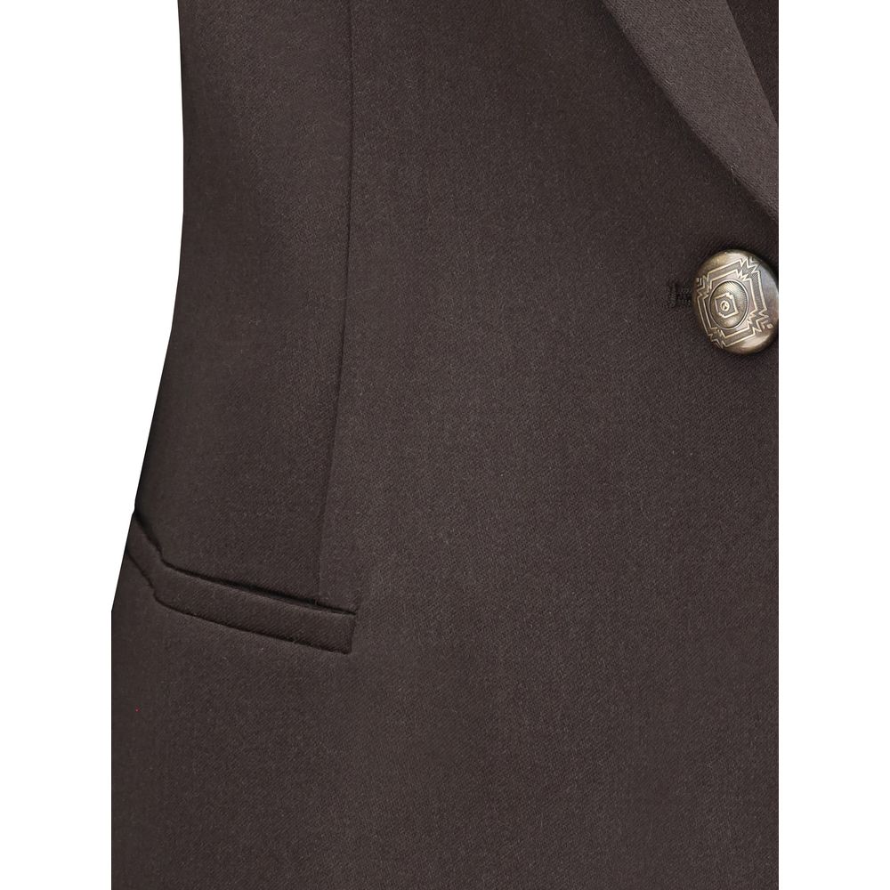 Giorgio Armani Single-breasted wool Blazer LUNESCAPE