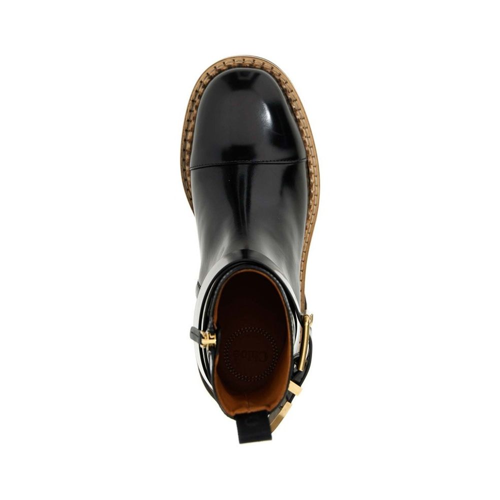 Chloé Owena Leather Boots LUNESCAPE