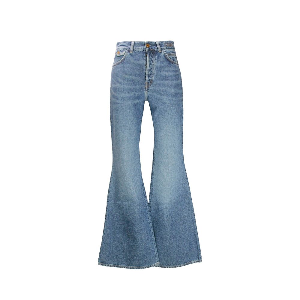 Chloé Wide Leg Denim Jeans LUNESCAPE