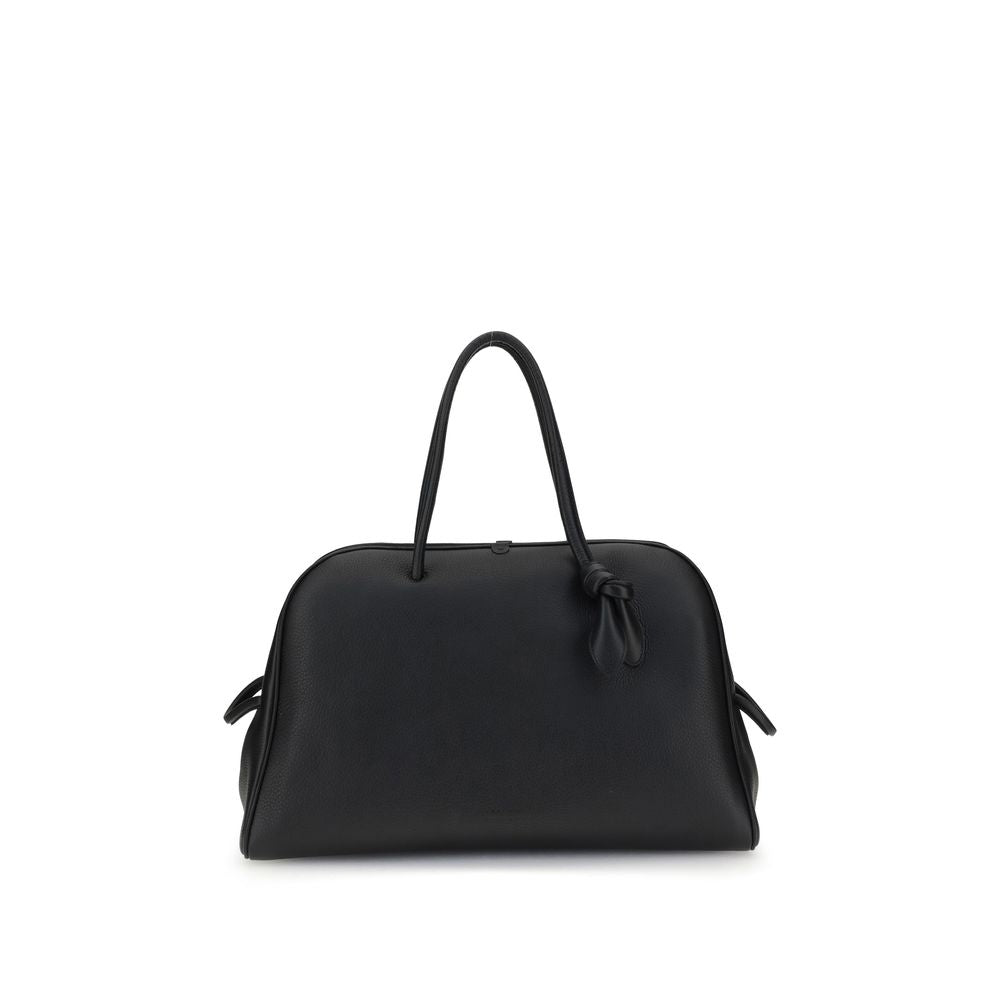 Jacquemus Black Calf Leather Bos Taurus Handbag LUNESCAPE