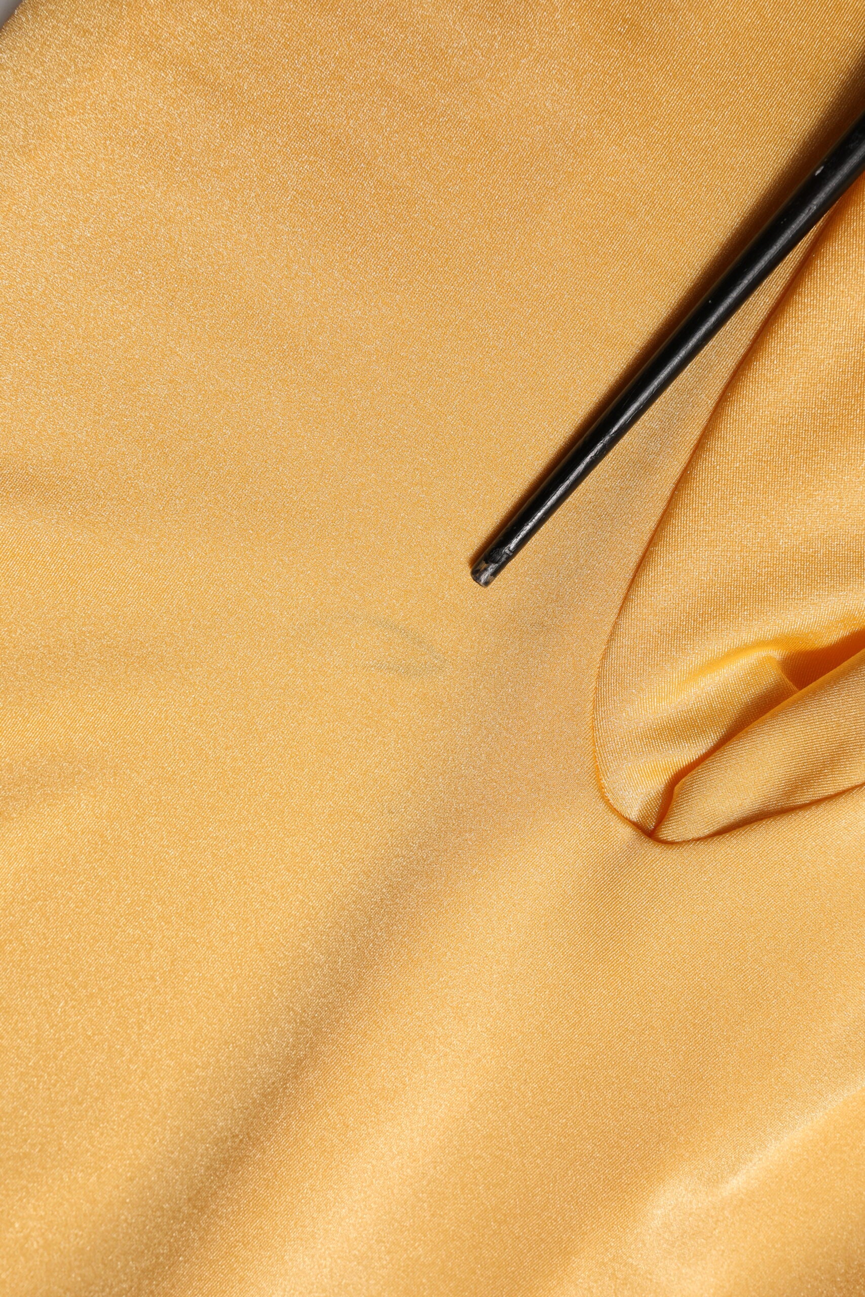 Dolce & Gabbana Gold Yellow Stretch Long Sleeve Bodysuit