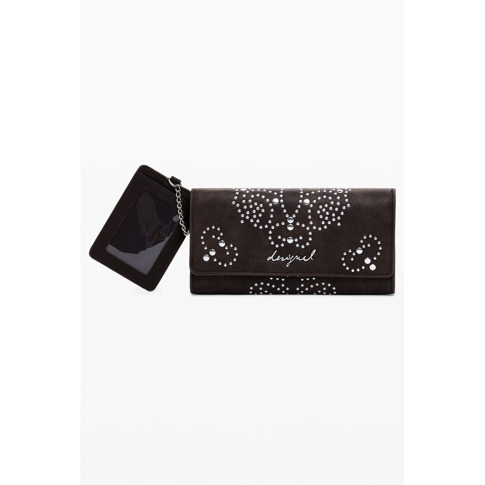 Desigual Marrone Poliuretano Women Wallet LUNESCAPE