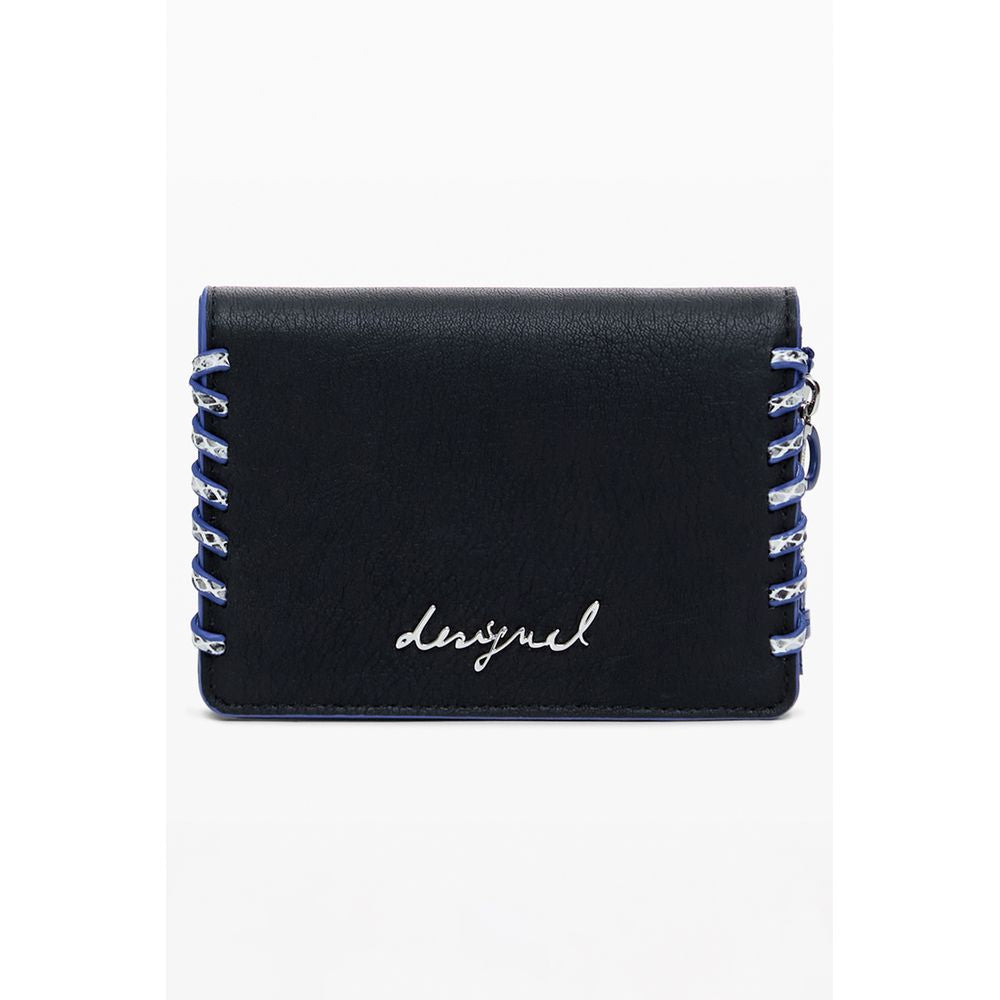 Desigual "Black Polyethylene Women Wallet" LUNESCAPE