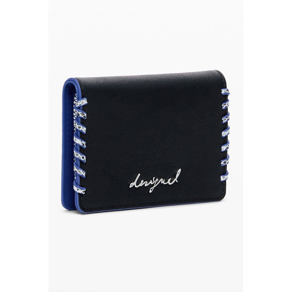 Desigual "Black Polyethylene Women Wallet" LUNESCAPE