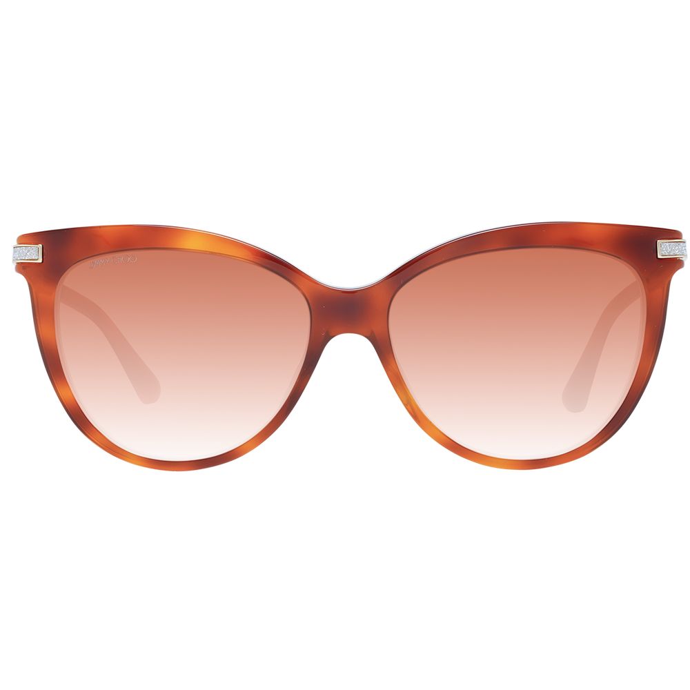 Jimmy Choo Brown Women Sunglasses LUNESCAPE