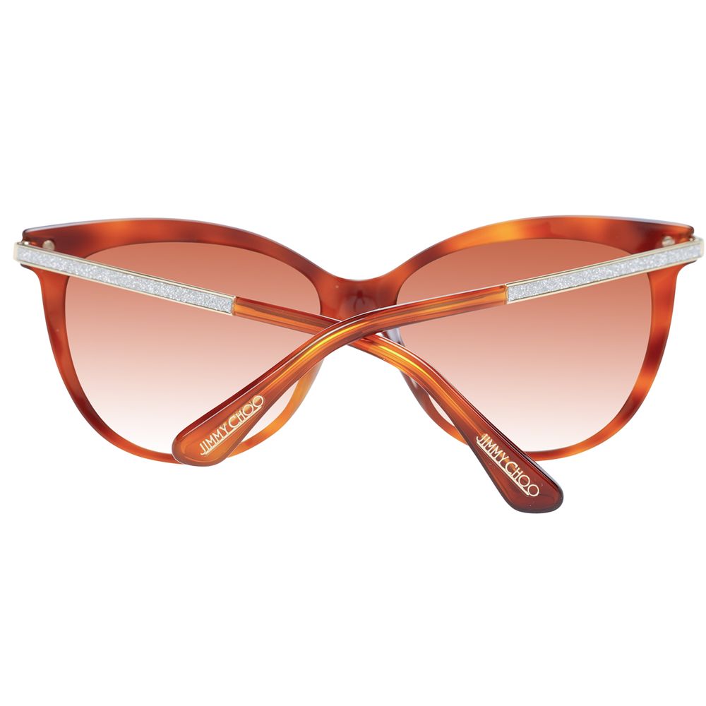 Jimmy Choo Brown Women Sunglasses LUNESCAPE