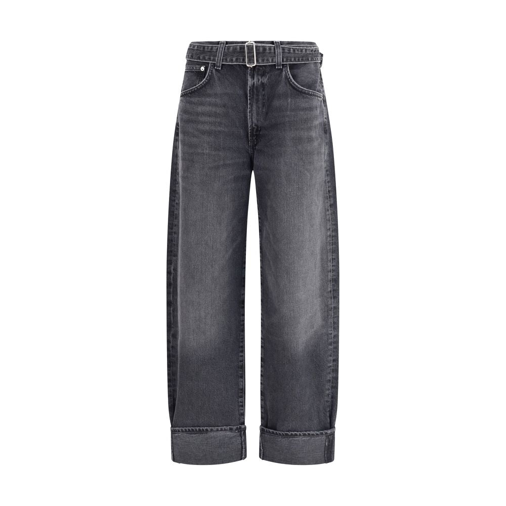 Agolde Cuffed Taper wide Jeans LUNESCAPE