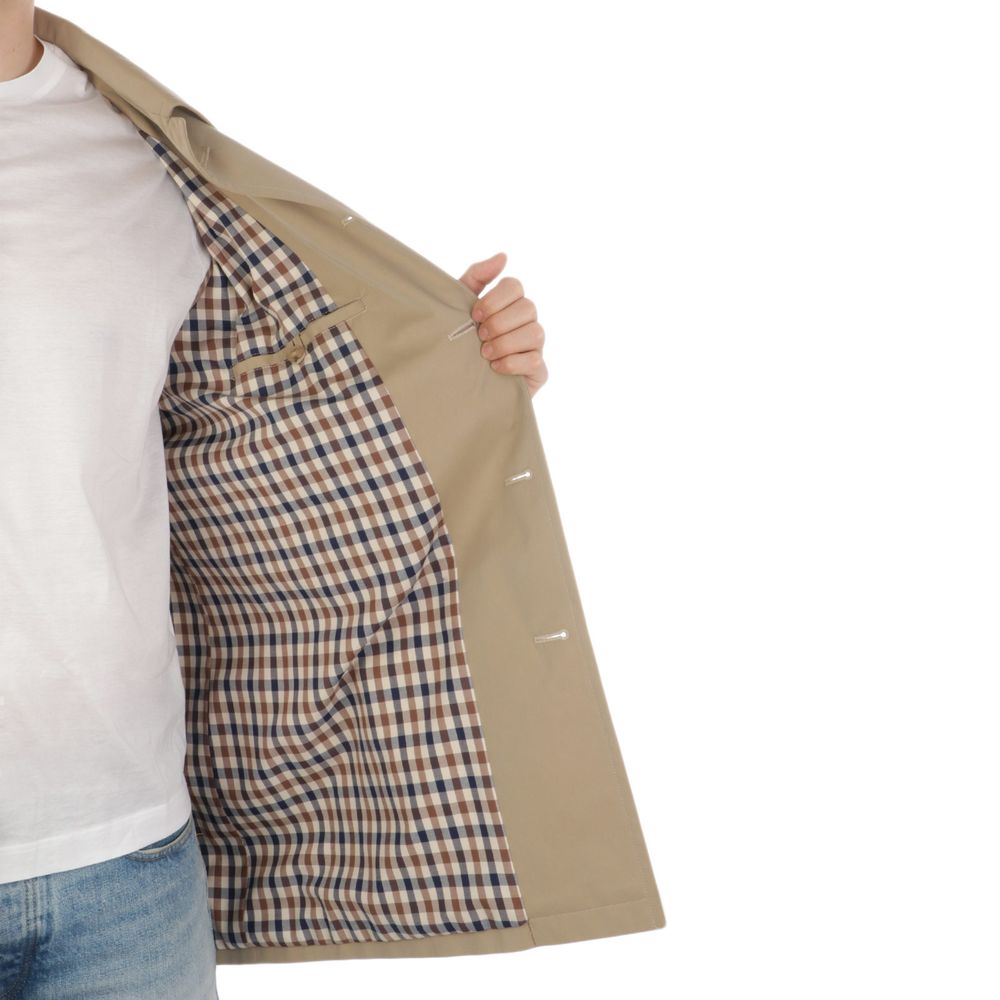 Aquascutum Beige Cotton Jacket LUNESCAPE