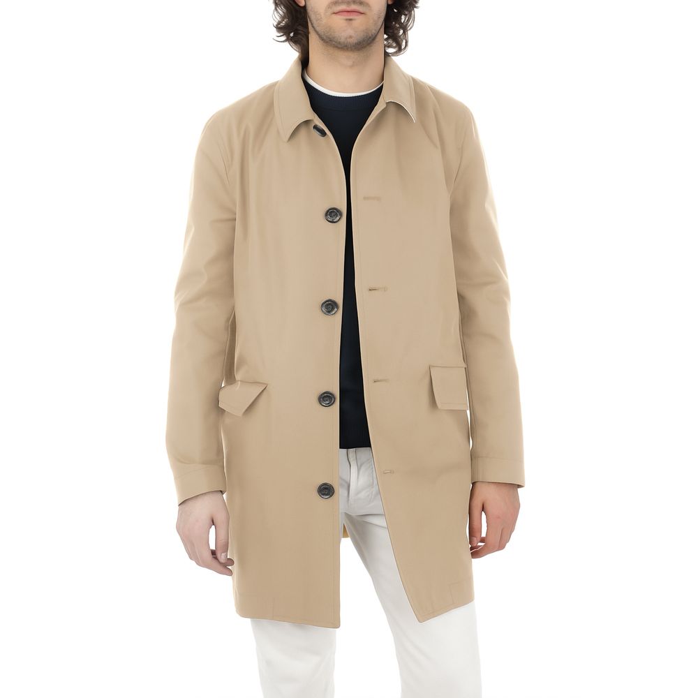Aquascutum Beige Cotton Jacket LUNESCAPE
