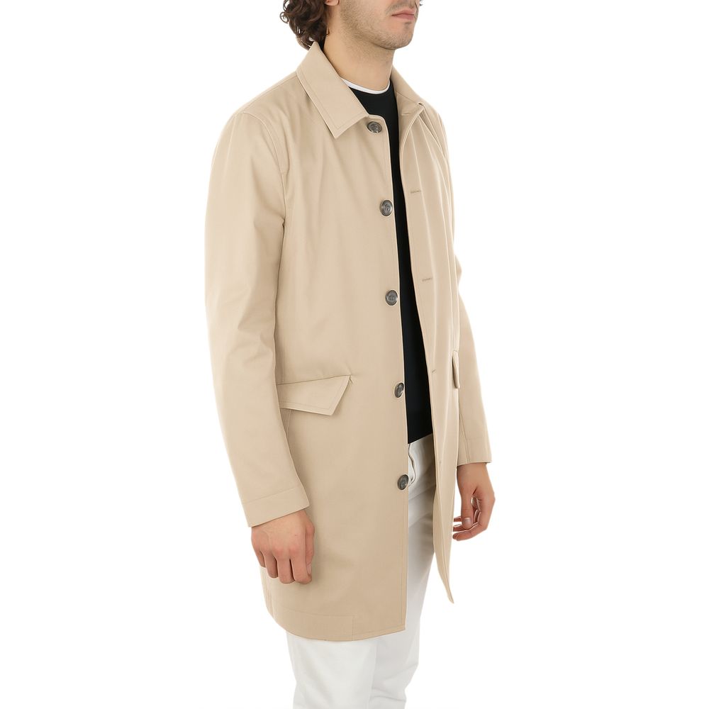 Aquascutum Beige Cotton Jacket LUNESCAPE