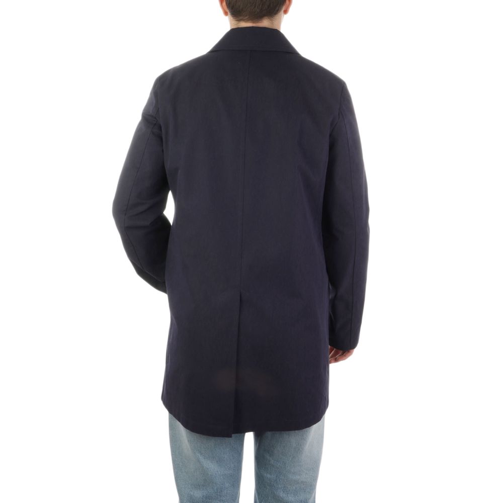 Aquascutum Blue Polyester Jacket LUNESCAPE