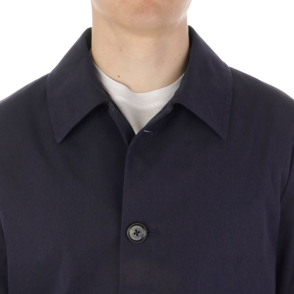 Aquascutum Blue Polyester Jacket LUNESCAPE