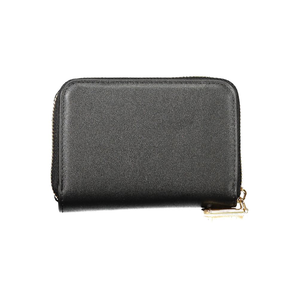 Mario Valentino Black Polyethylene Wallet LUNESCAPE
