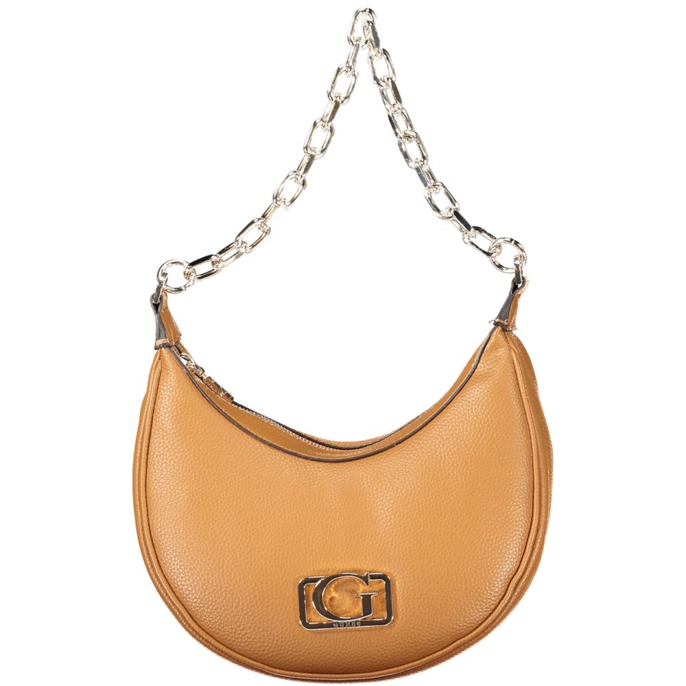 Guess Jeans Marrone Poliuretano Women Handbag LUNESCAPE