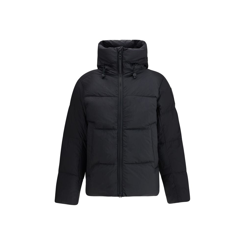 Canada Goose Black Nylon Crofton Puffer matte LUNESCAPE