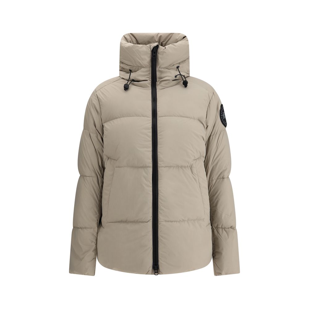 Canada Goose Black Nylon Crofton Puffer matte LUNESCAPE