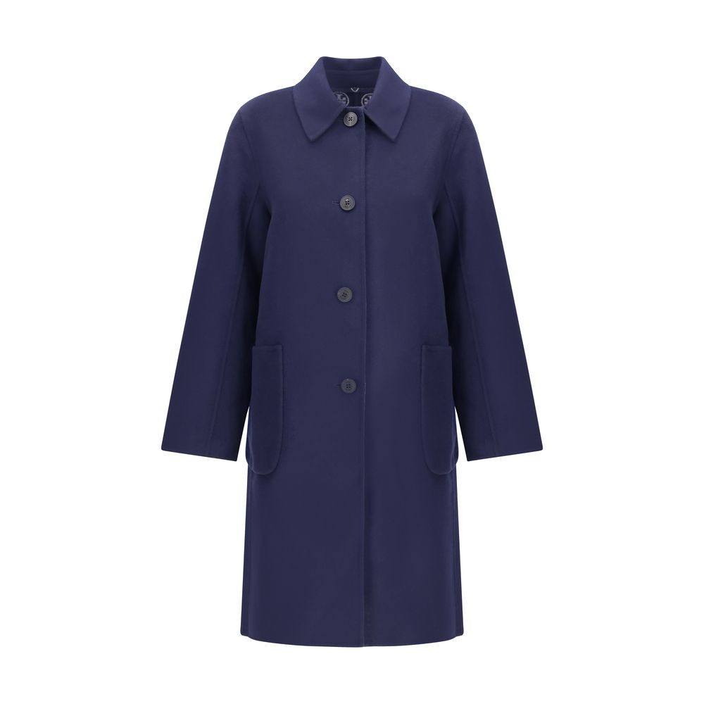 Tory Burch Reversible double-face Wool Coat LUNESCAPE
