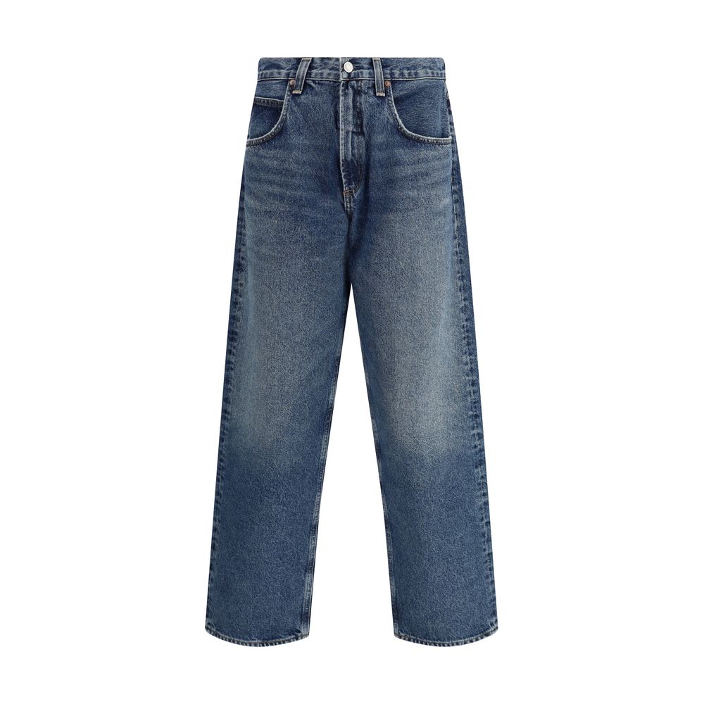 Agolde Blue Cotton Jeans Denim LUNESCAPE