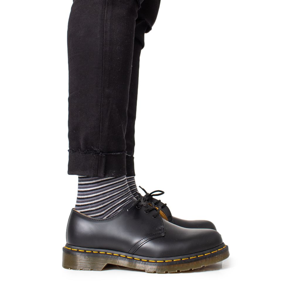 Dr. Martens Black Leather Oxfords And Derby LUNESCAPE