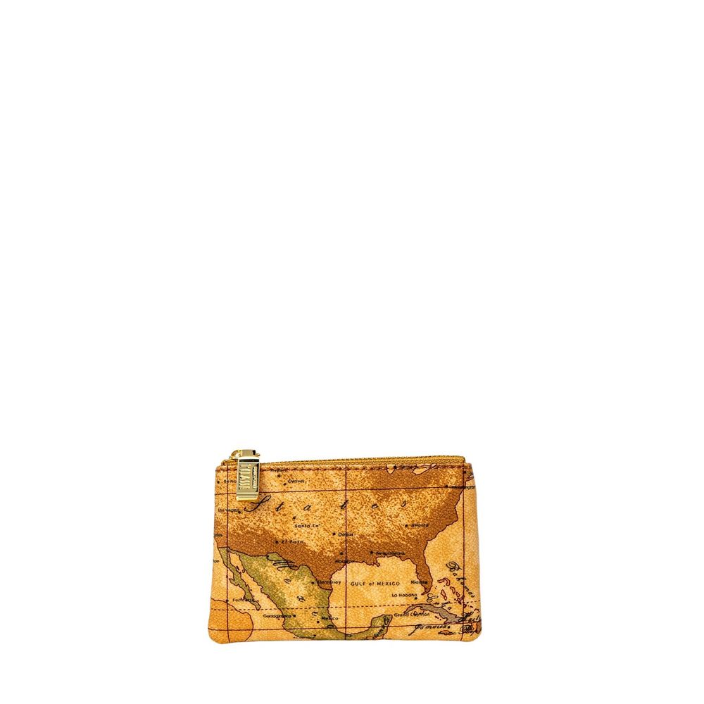 Alviero Martini Prima Classe Beige Leather Clutch Bag LUNESCAPE