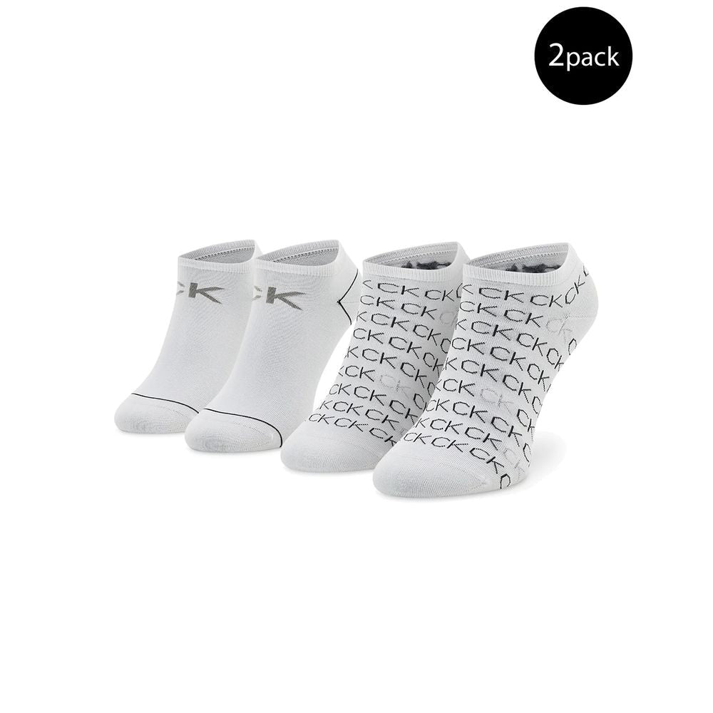 Calvin Klein White Cotton Sock LUNESCAPE
