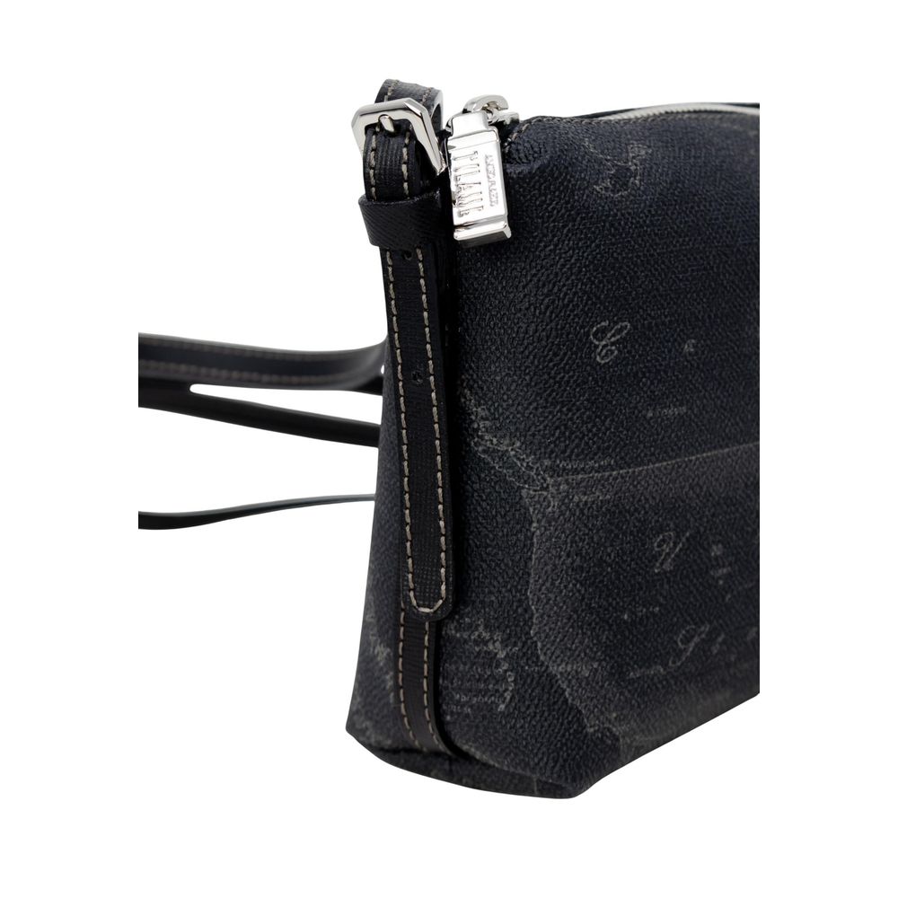 Alviero Martini Prima Classe Black Polyester Handbag