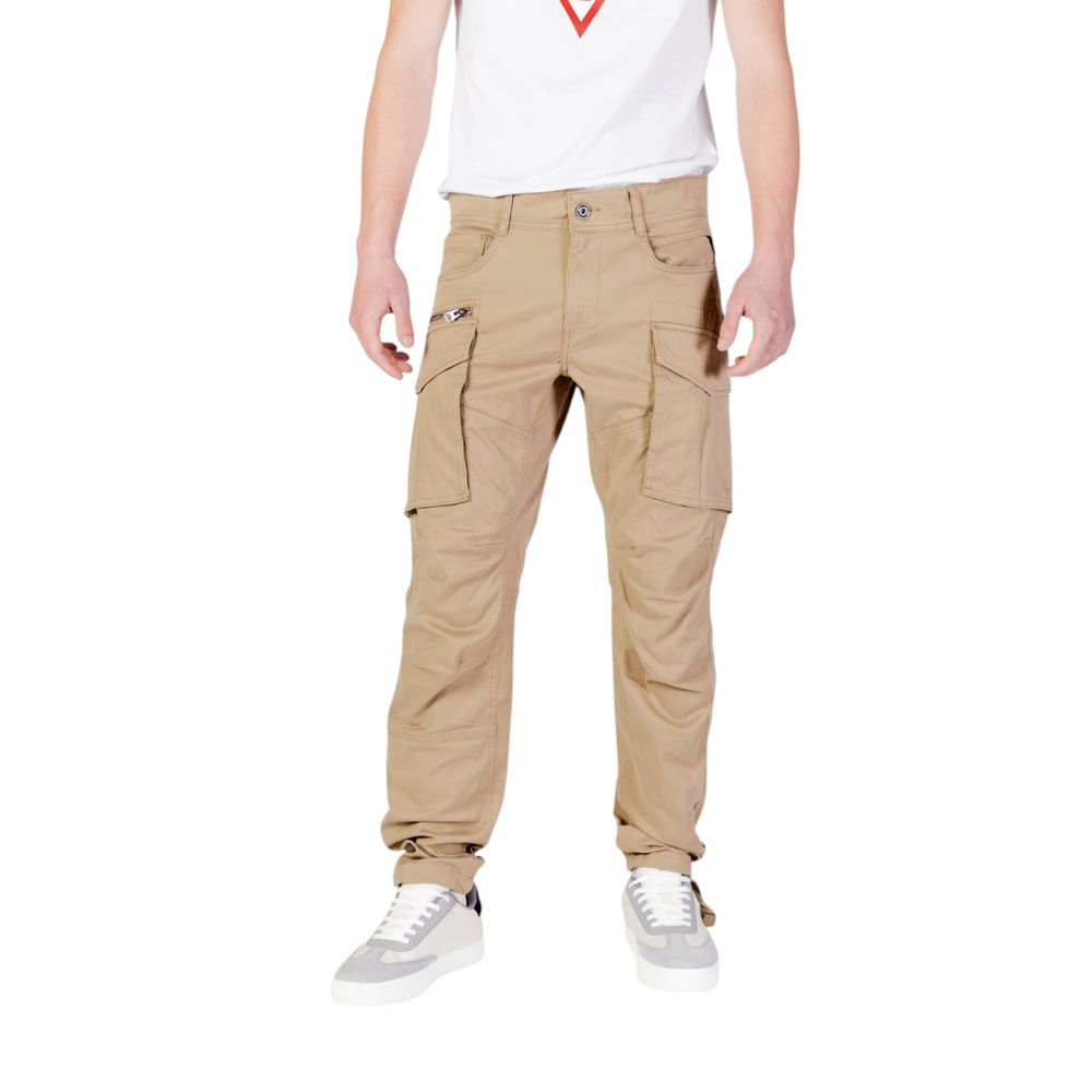 Replay Beige Cotton Cargo Pants