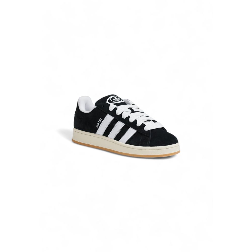 Adidas Black Suede Leather Sneaker LUNESCAPE