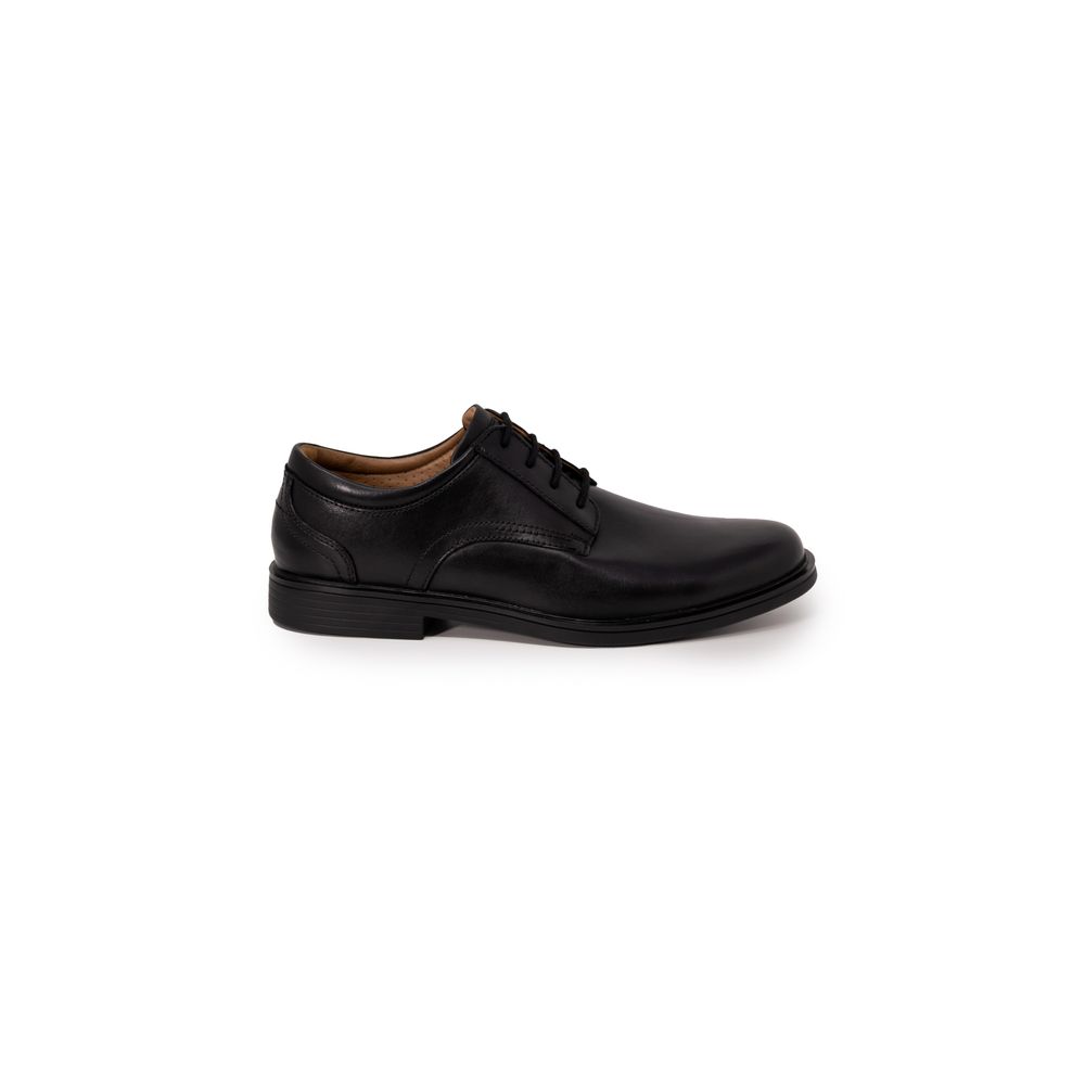 Clarks Black Leather Oxfords And Derby LUNESCAPE
